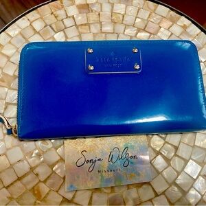 Kate Spade Blue Wallet